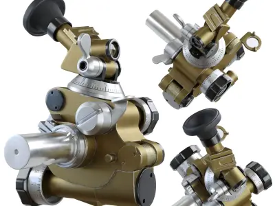 MPM-44M Mortar sight 3D model