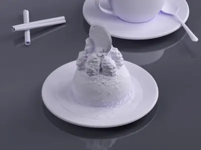 Dessert 0008 3D model