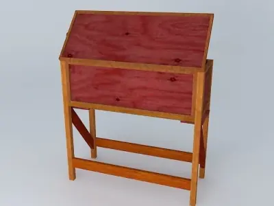 Breeding flies Gi Black 3D model