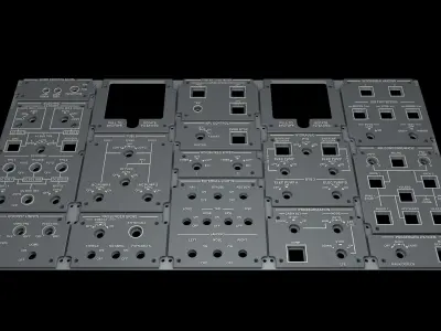 Embraer E1 Overhead Panels 3D print model