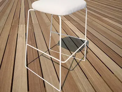 bar stool Free 3D model buy