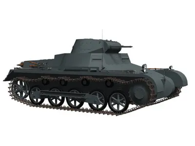 Panzerkampfwagen I Ausf B 3D model