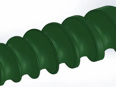 Screw Bottle Feeder Free 3D model