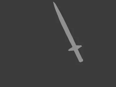 Duel daggers scene Free 3D model