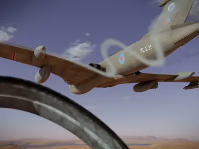 Handley Page Victor K2 tanker 3D model