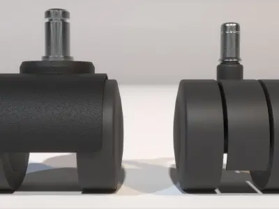 Chair Wheel 3D model