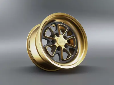 Fifteen52 2pc Outlaw 001 Low-poly 3D model