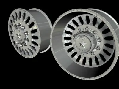Wheel American Force Dually N20 MASSIVE DRW 3D model