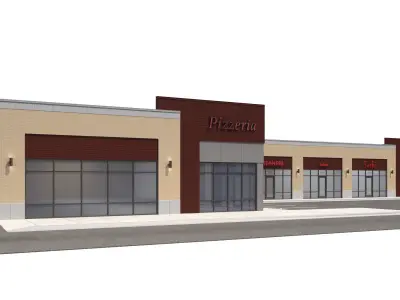 Retail-087 Retail Store 3D model