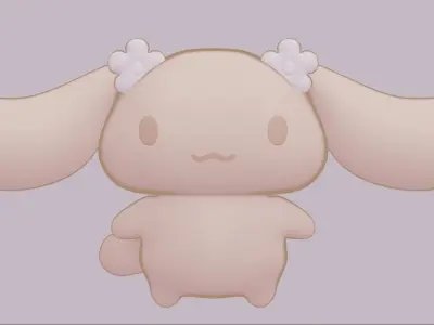 Mocha Low-poly 3D model