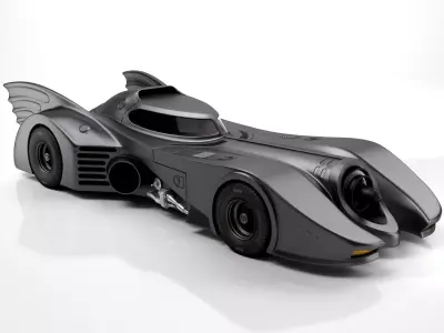  Batmobile 1989 3D model