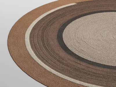 Elitis Disco floor rug by Decorator Free 3D model