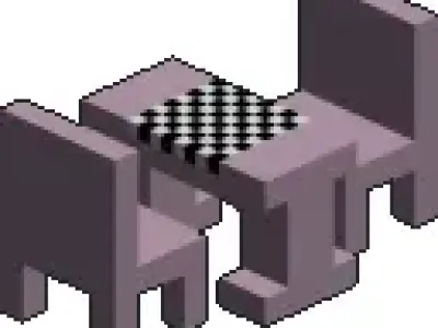 Chess Table 3D model