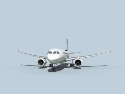 Bombardier CS100 Portor 3D model
