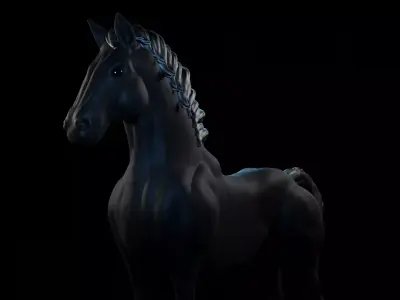 Dark Horse Free 3D model