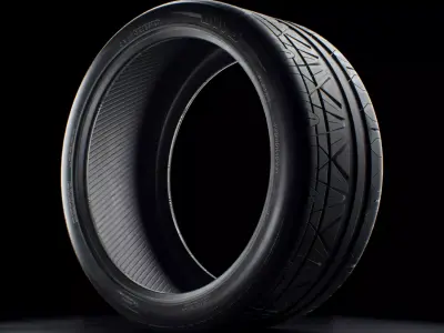 NITTO Invo tire 3D model