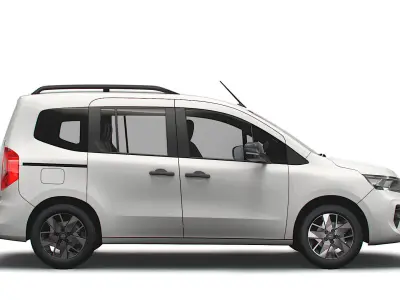 Nissan Townstar Tourer EV 2022 3D model