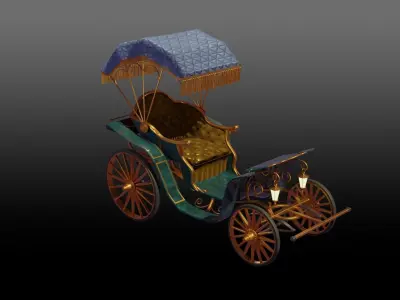 carriage 3D model get