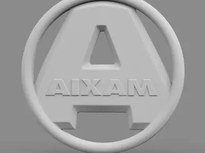 aixam logo 3D model