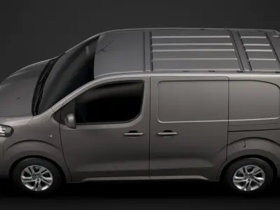 Vauxhall Vivaro L1 UK spec 2020 3D model