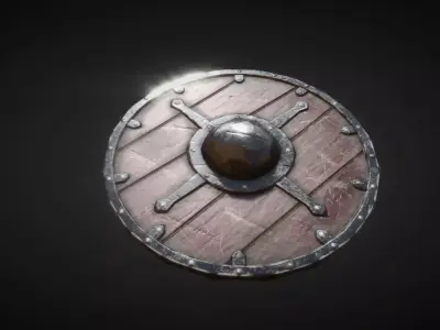 Viking Weapons Low-poly 3D model purchase