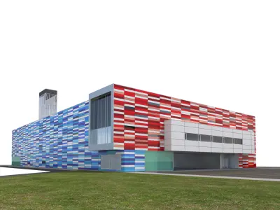 Gary Comer Youth Center 3D model