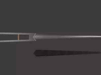 Puddha Dagger 3D Model Low-poly 3D model