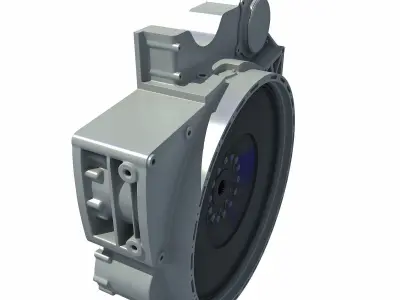 Clutch Flywheel 1 3D model