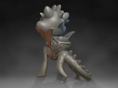 Dragon Courier - 3D print files Free 3D print model