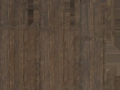 Simple Wooden Table Free low-poly 3D model