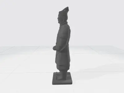 Terracotta Warriors General 3D Model 3D print model