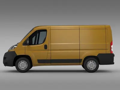 Fiat Ducato Van L1H1 2006-2014 3D model