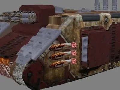 panzer goblins Low-poly 3D model