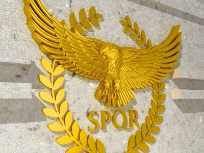 Roman Monument 4K 3D model