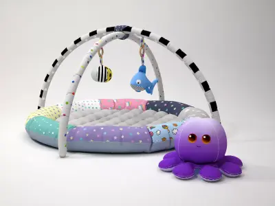 Baby playmats 3D model