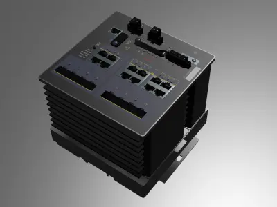IE 4000 Switch 3D Model 3D model