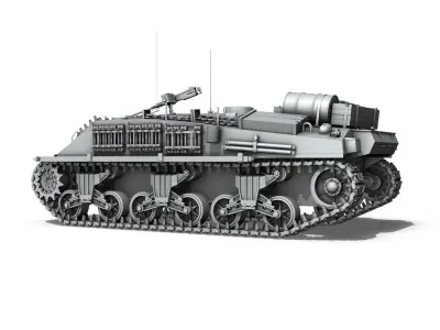 M4 Sherman ARV  3D model
