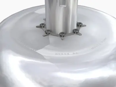 Neal Chance Billet Torque Converter Low-poly 3D model