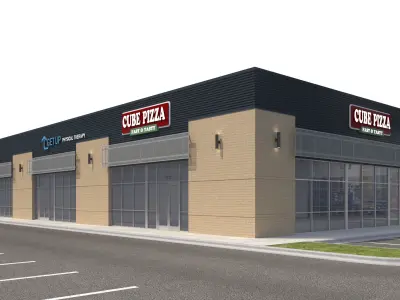 Retail-128 Retail Store B 3D model