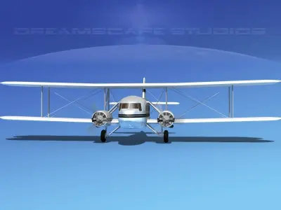 Curtiss Condor V05 3D model