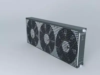 Cisco Fan Module for Catalyst 6503 Chassis 3D model