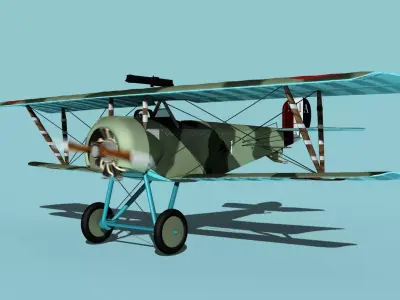 Nieuport 11 VHP V12 3D model