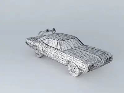 Dodge Shopping Car(t) Free 3D model