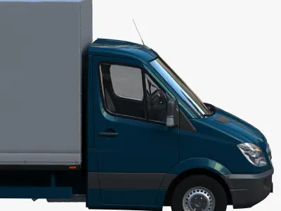 Tilt truck Sprinter 3D model