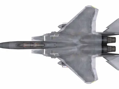 AirCraft 04 - fighter 3D model