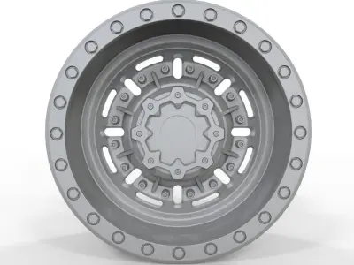 Rin Black Rhino 3D model