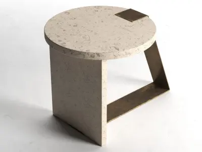 Anello Side Table Free 3D model