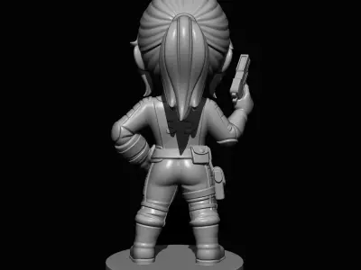 Lucy MacLean  Fallout 3D print model