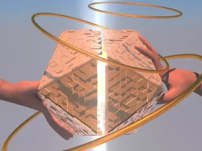 rigged hand Free low-poly 3D model