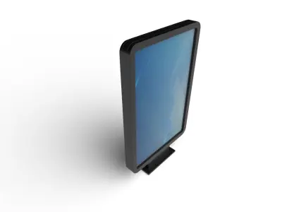 Stand Display M01 Low-poly 3D model